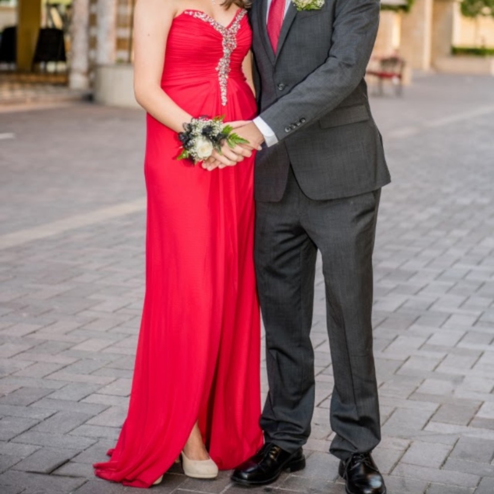 RED PROM DRESS